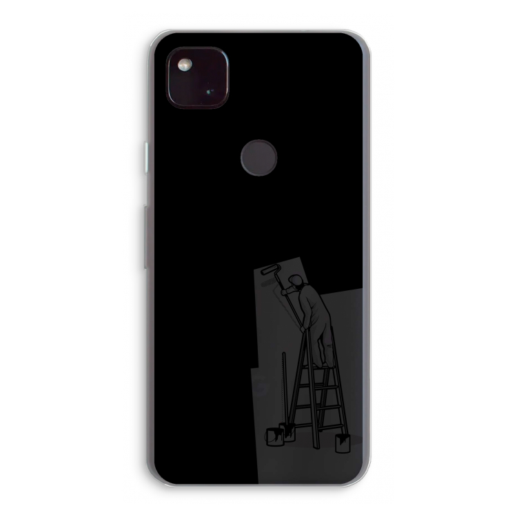 Musketon Painter: Google Pixel 4a 5G Transparant Hoesje