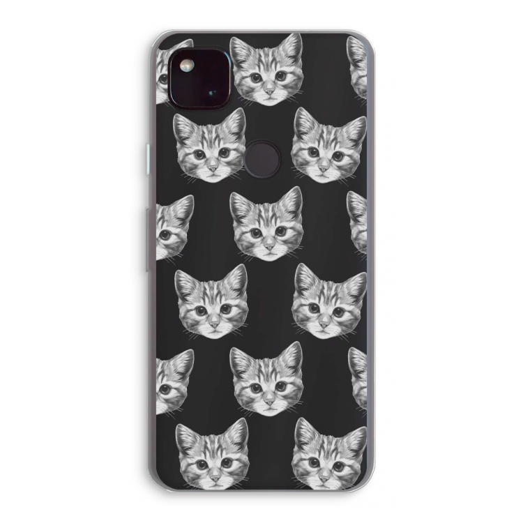 Kitten: Google Pixel 4a 5G Transparant Hoesje