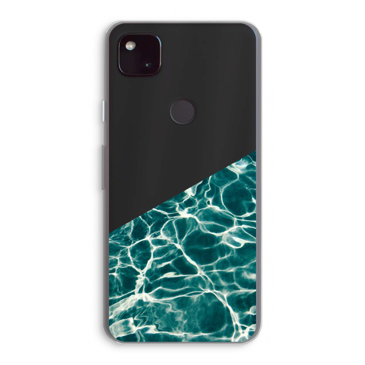 Weerkaatsing water: Google Pixel 4a 5G Transparant Hoesje