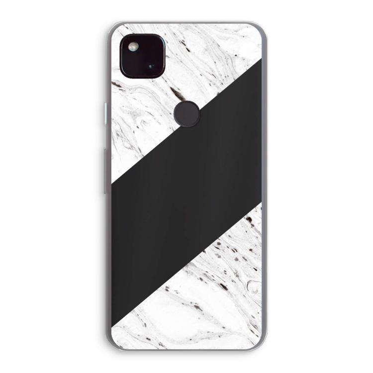 Biggest stripe: Google Pixel 4a 5G Transparant Hoesje