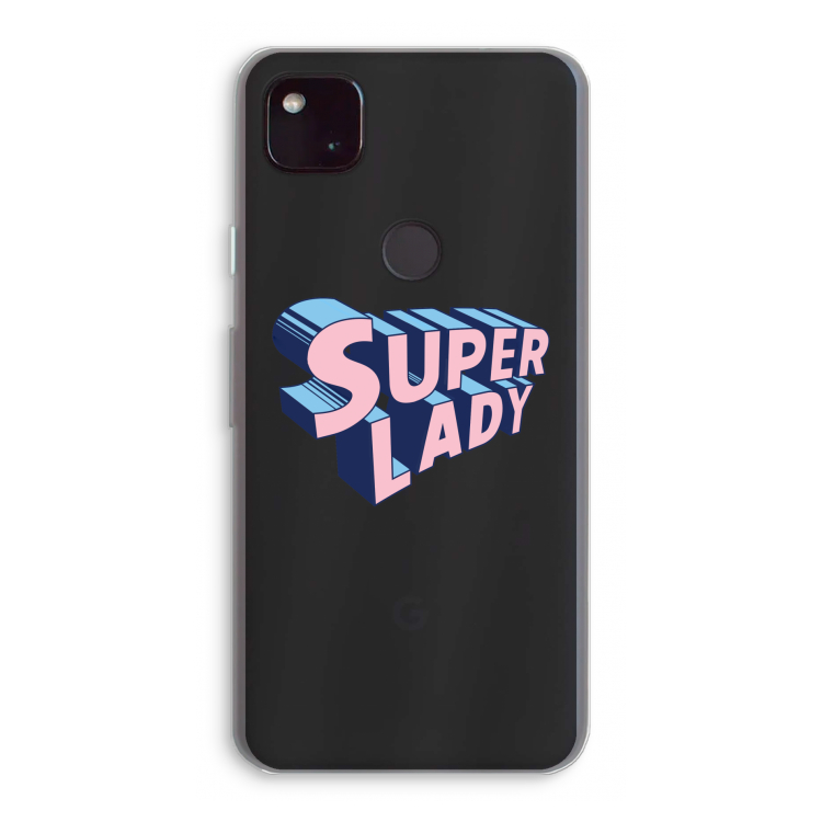 Superlady: Google Pixel 4a 5G Transparant Hoesje
