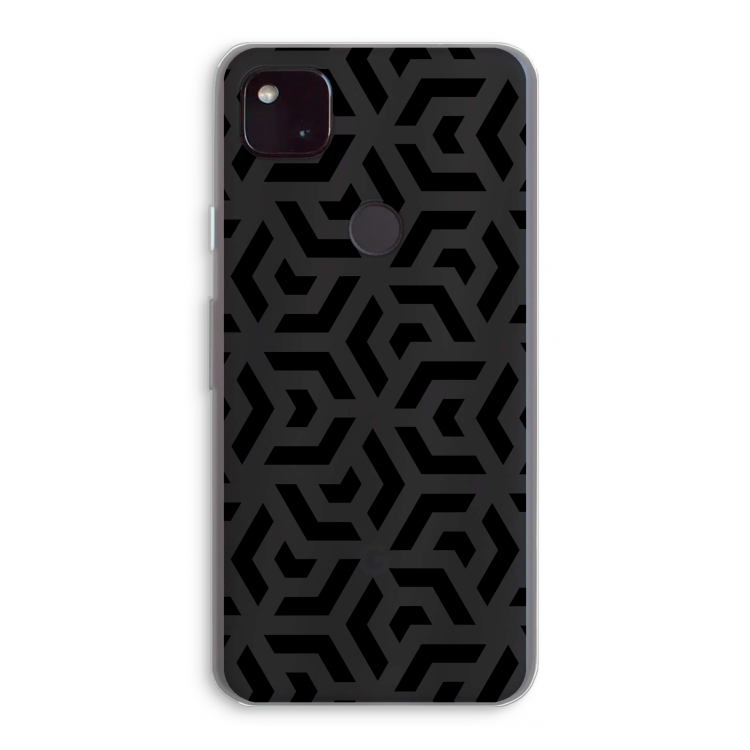 Crazy pattern: Google Pixel 4a 5G Transparant Hoesje