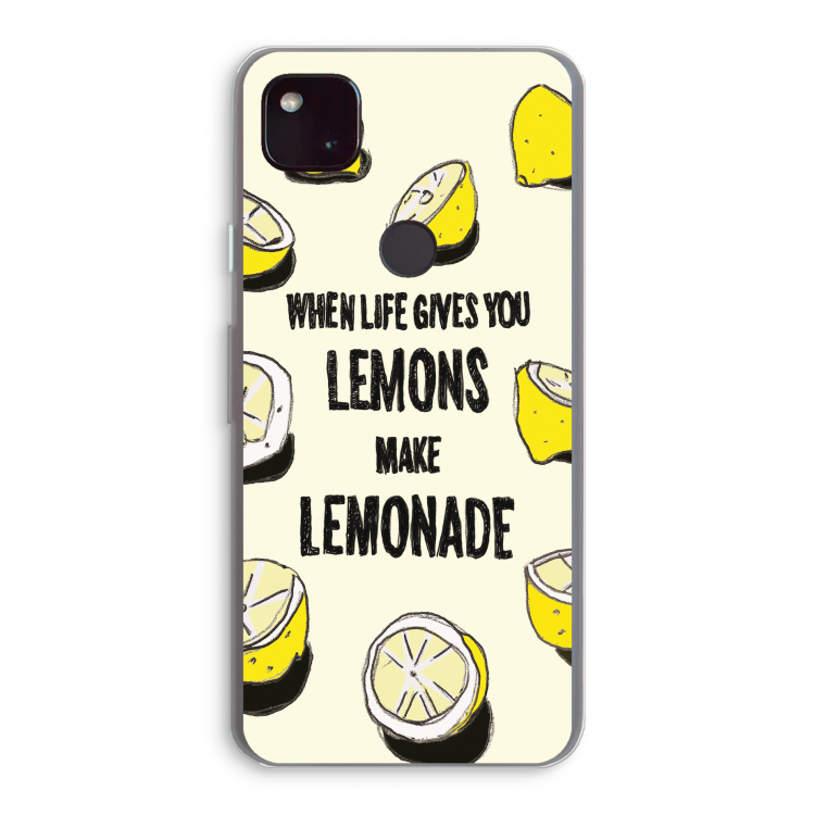 Lemonade: Google Pixel 4a 5G Transparant Hoesje