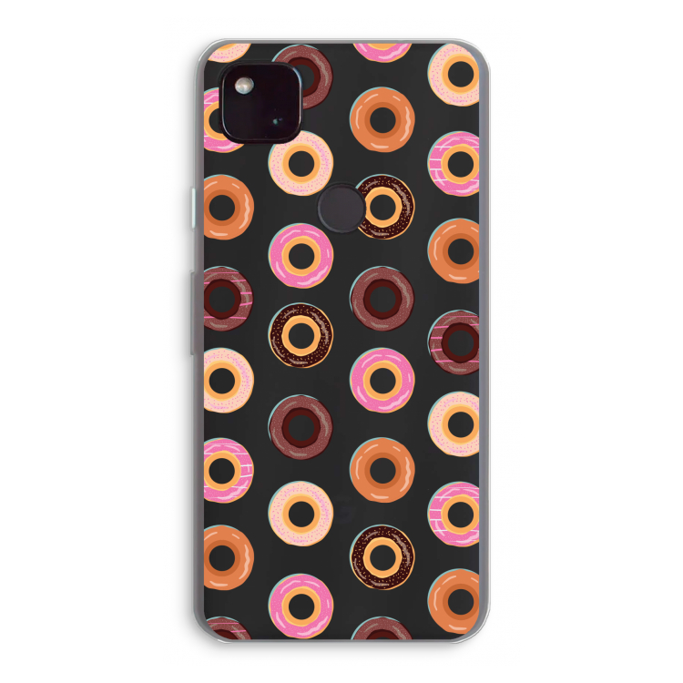 Donuts: Google Pixel 4a 5G Transparant Hoesje