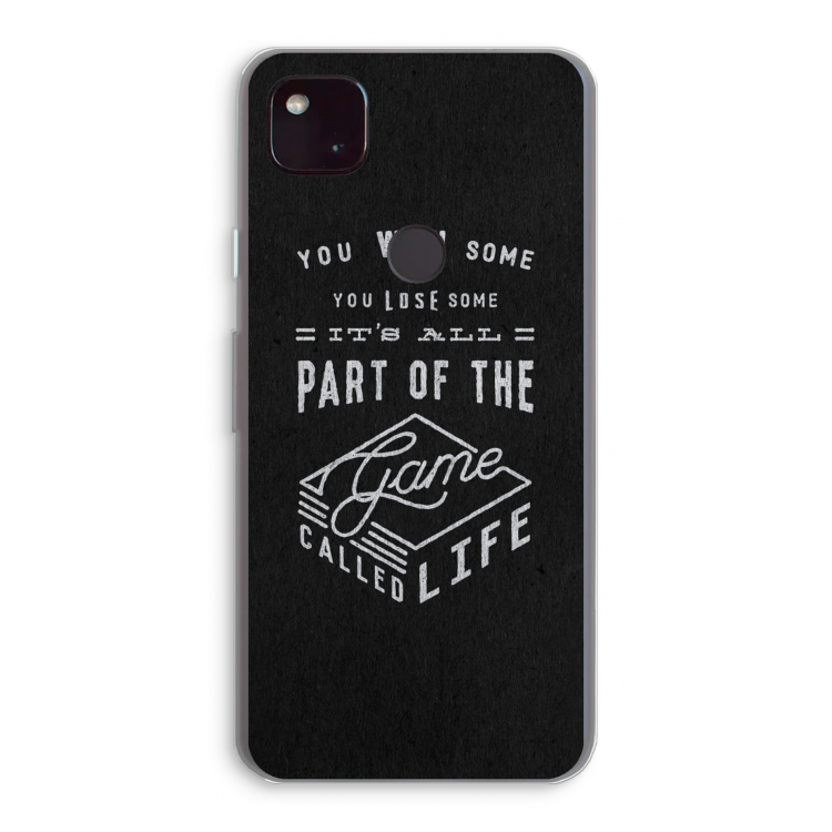 Life: Google Pixel 4a 5G Transparant Hoesje