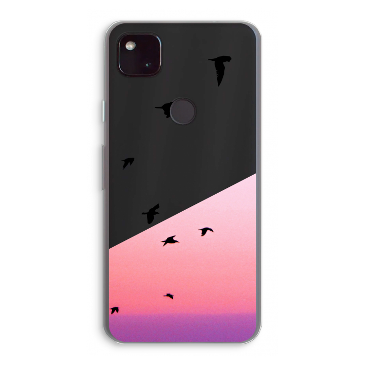 Fly away: Google Pixel 4a 5G Transparant Hoesje