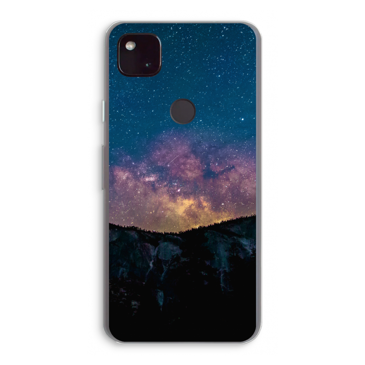 Travel to space: Google Pixel 4a 5G Transparant Hoesje