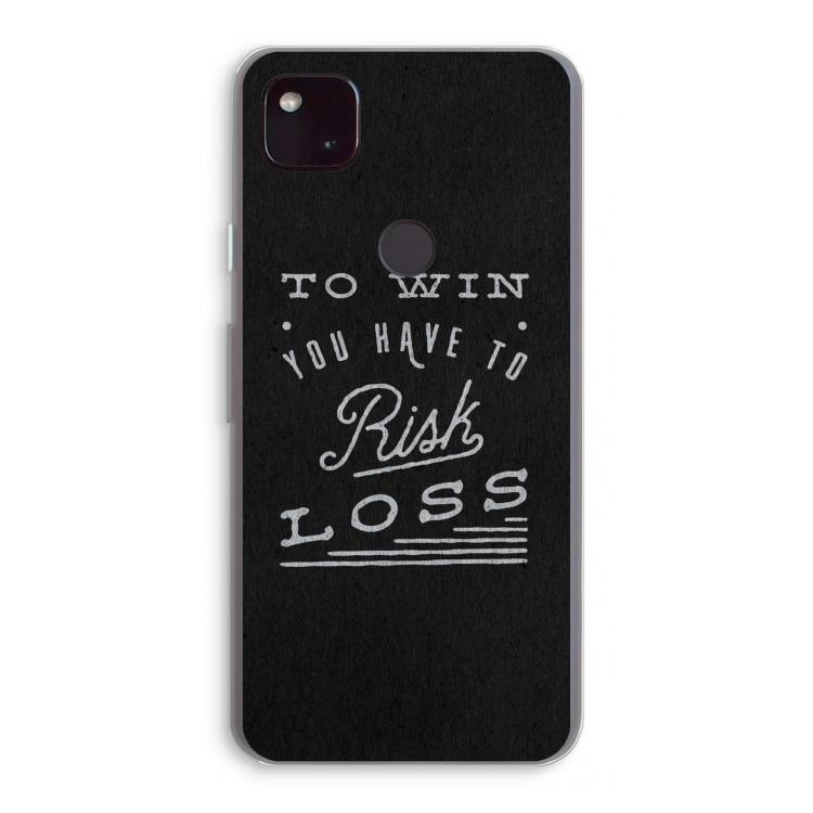 Risk loss: Google Pixel 4a 5G Transparant Hoesje