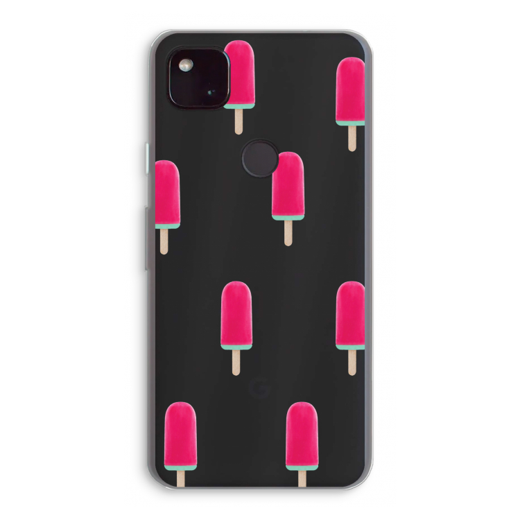Waterijsje: Google Pixel 4a 5G Transparant Hoesje