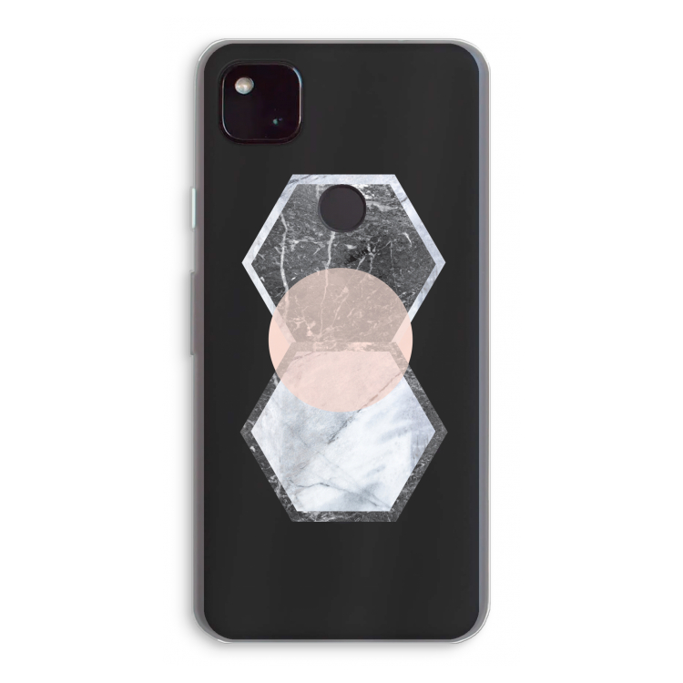 Creatieve toets: Google Pixel 4a 5G Transparant Hoesje