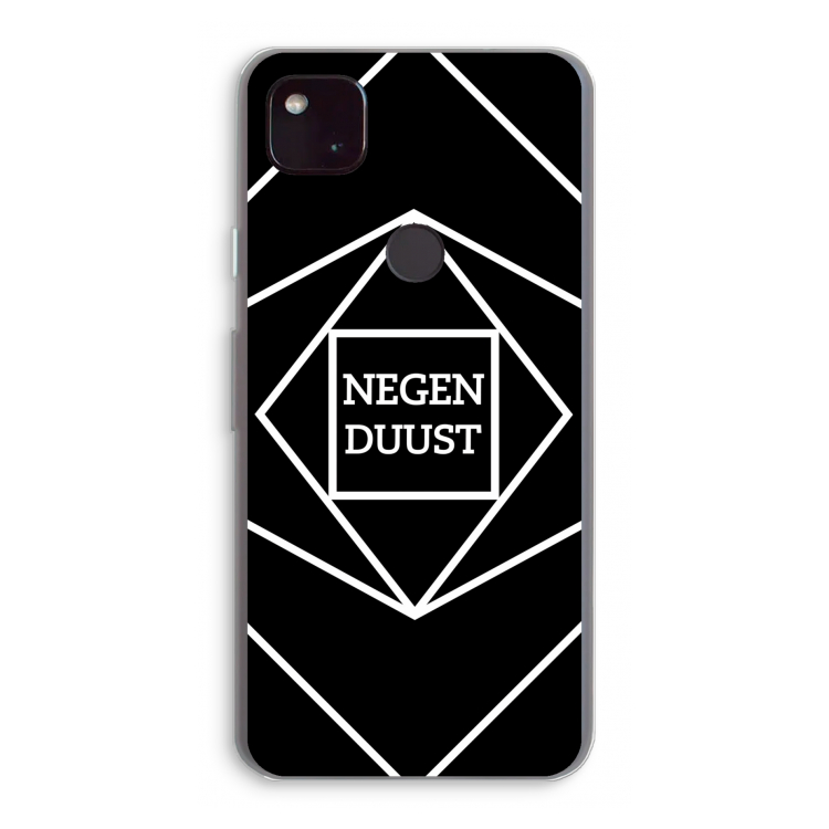 Negenduust geometrisch: Google Pixel 4a 5G Transparant Hoesje