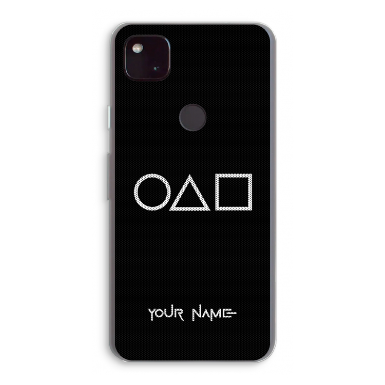 Squid Game: Google Pixel 4a 5G Transparant Hoesje
