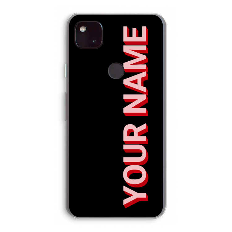 Namecase: Google Pixel 4a 5G Transparant Hoesje