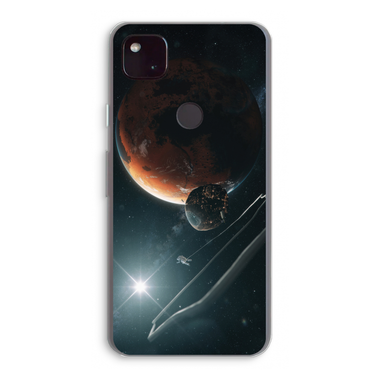 Mars Renaissance: Google Pixel 4a 5G Transparant Hoesje