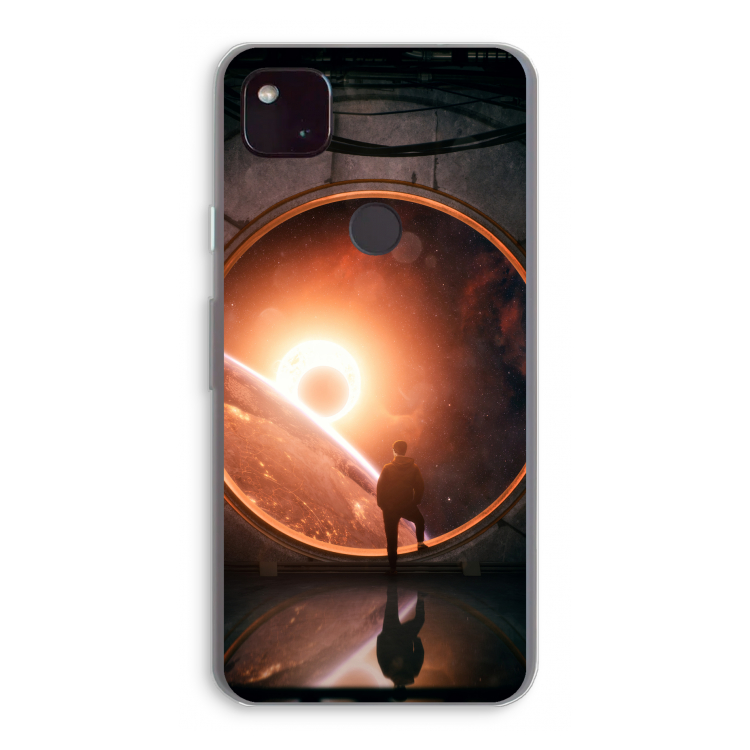 Ephemeral: Google Pixel 4a 5G Transparant Hoesje