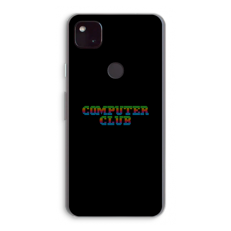 Retro: Google Pixel 4a 5G Transparant Hoesje