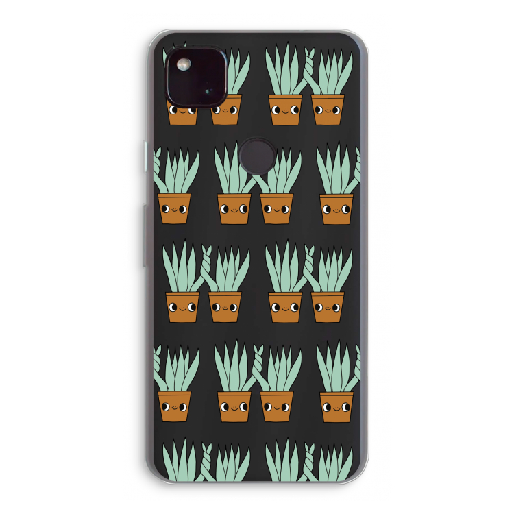 Sansevieria: Google Pixel 4a 5G Transparant Hoesje