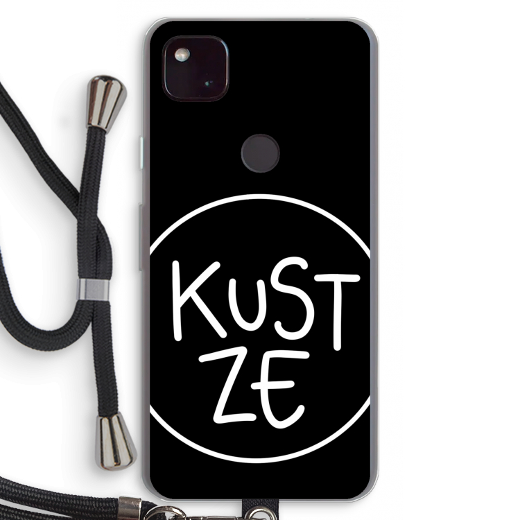 KUST ZE: Pixel 4a 5G Transparant Hoesje met koord