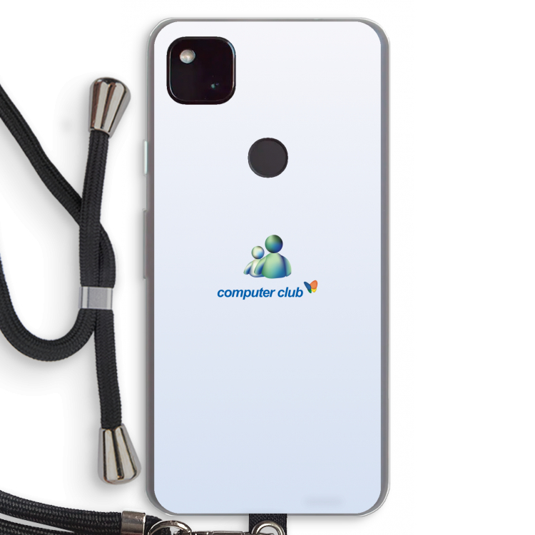 MSN: Pixel 4a 5G Transparant Hoesje met koord