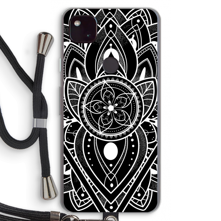 It's Complicated: Pixel 4a 5G Transparant Hoesje met koord