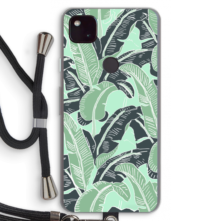 This Sh*t Is Bananas: Pixel 4a 5G Transparant Hoesje met koord