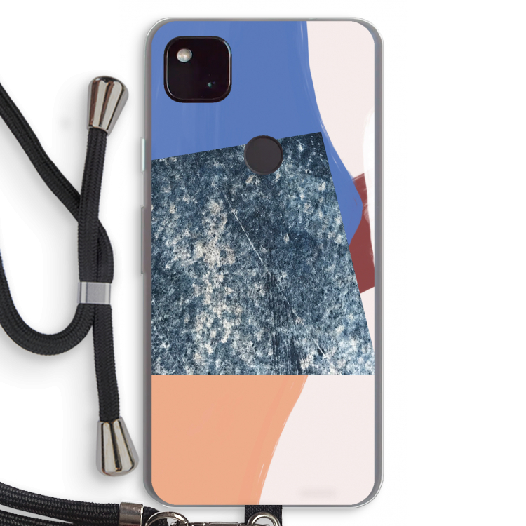 Billy: Pixel 4a 5G Transparant Hoesje met koord