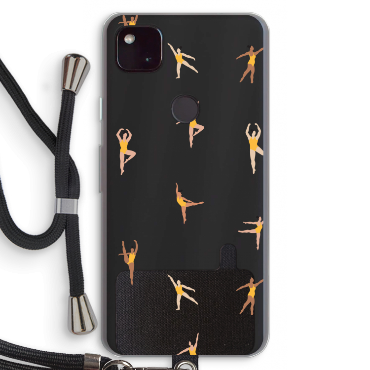 Dans #2: Pixel 4a 5G Transparant Hoesje met koord