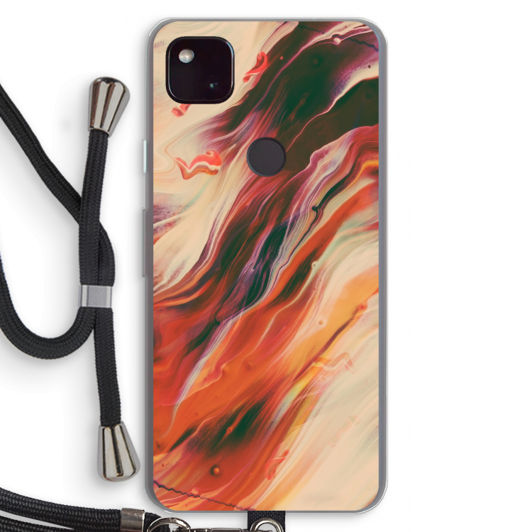 Forgotten Lands: Pixel 4a 5G Transparant Hoesje met koord