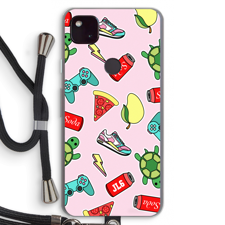 Things Jamie Loves: Pixel 4a 5G Transparant Hoesje met koord