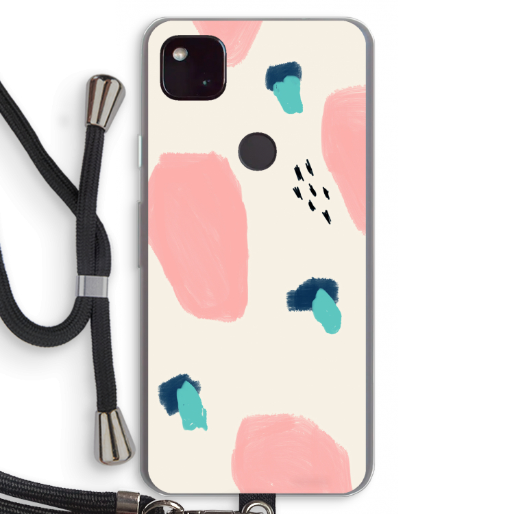 Monday Surprise: Pixel 4a 5G Transparant Hoesje met koord