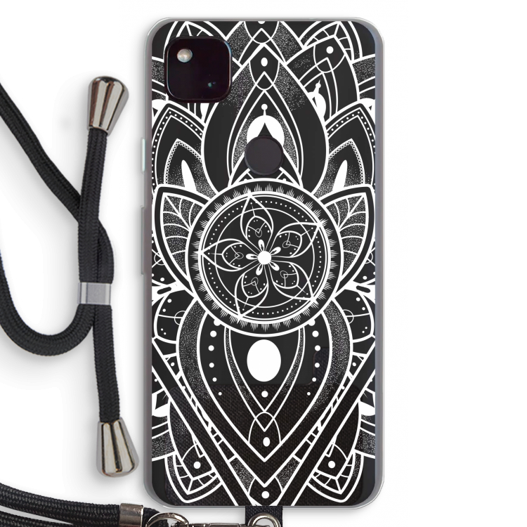 It's Complicated: Pixel 4a 5G Transparant Hoesje met koord