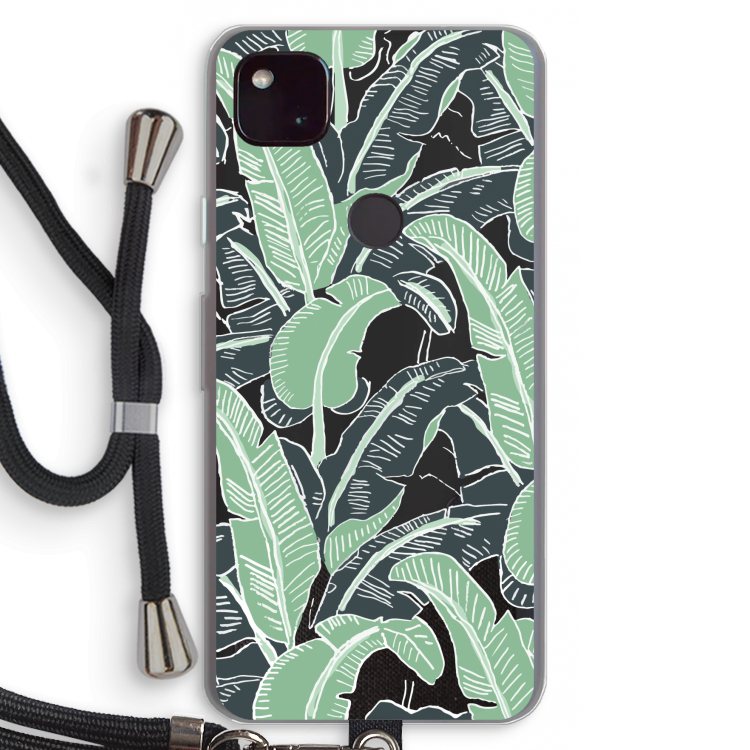 This Sh*t Is Bananas: Pixel 4a 5G Transparant Hoesje met koord