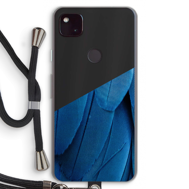 Pauw: Pixel 4a 5G Transparant Hoesje met koord