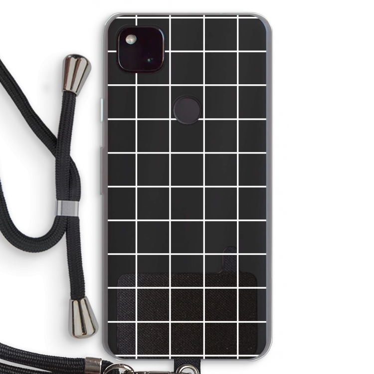 Rooster 2: Pixel 4a 5G Transparant Hoesje met koord