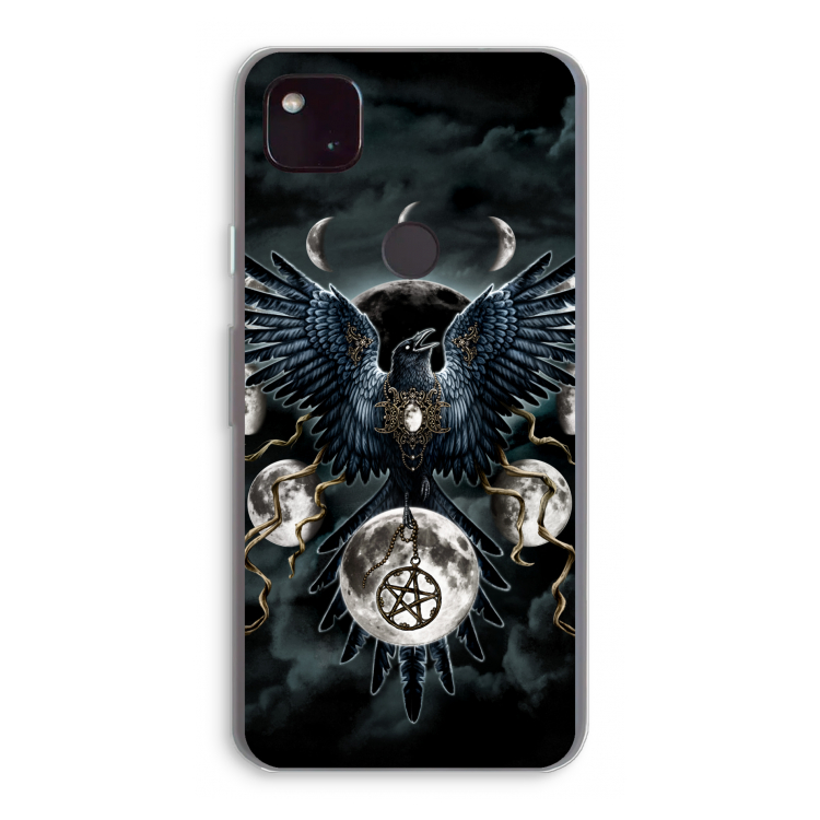 Sinister Wings: Google Pixel 4a 5G Transparant Hoesje