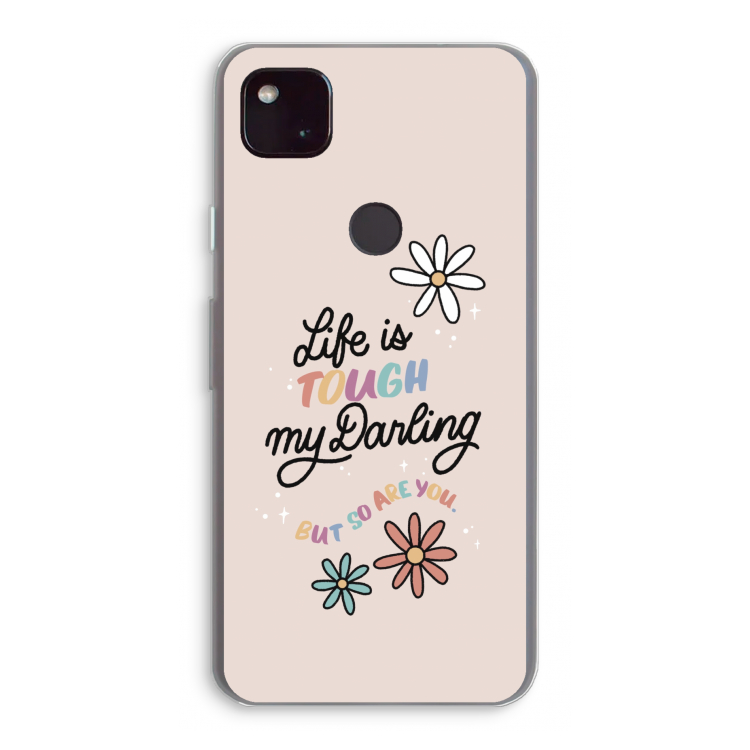 Tough Life: Google Pixel 4a 5G Transparant Hoesje