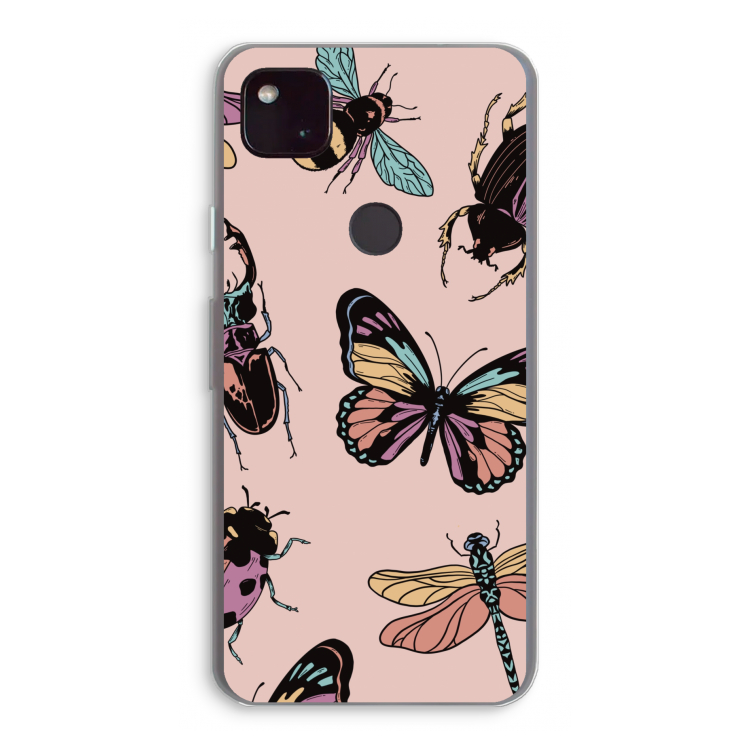 Tiny Bugs: Google Pixel 4a 5G Transparant Hoesje