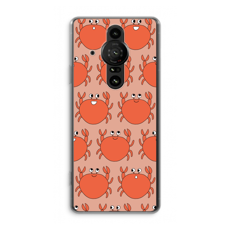 Krab: Sony Xperia Pro-I Transparant Hoesje