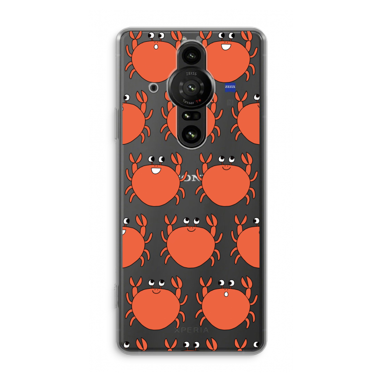 Krab: Sony Xperia Pro-I Transparant Hoesje