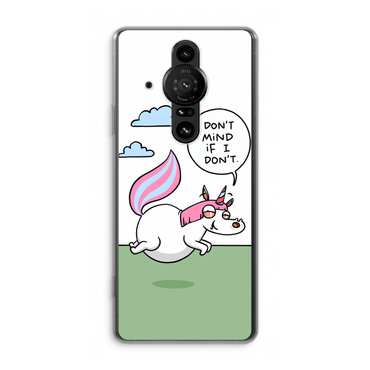 Unicorn: Sony Xperia Pro-I Transparant Hoesje