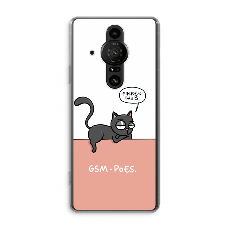 GSM poes: Sony Xperia Pro-I Transparant Hoesje