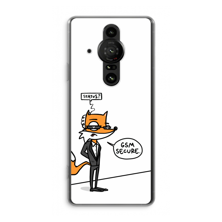 GSM secure: Sony Xperia Pro-I Transparant Hoesje