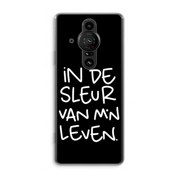 De Sleur: Sony Xperia Pro-I Transparant Hoesje
