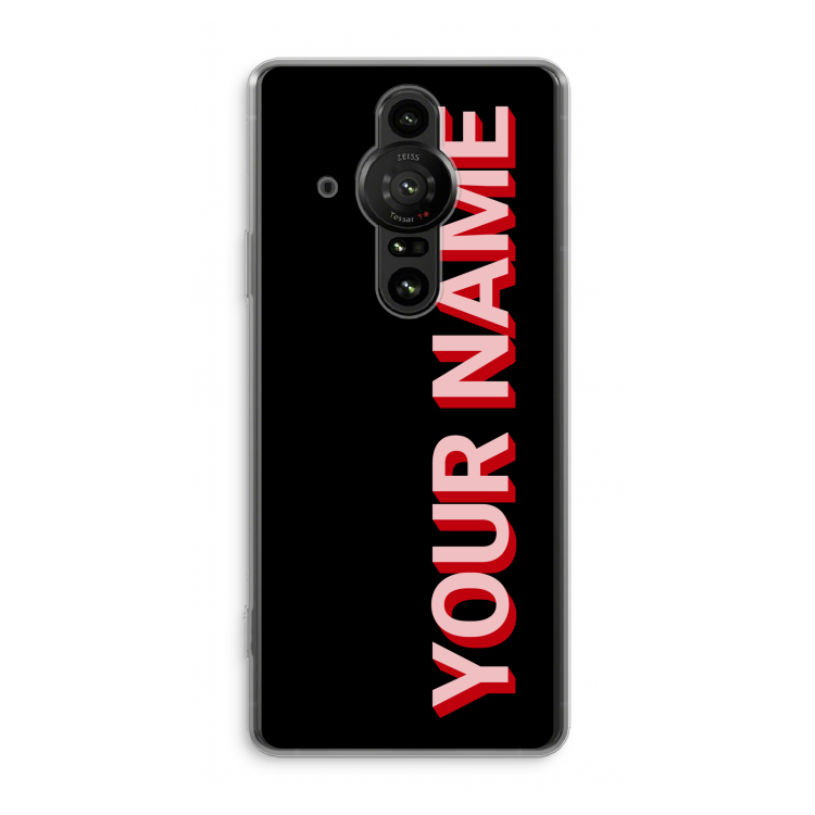 Namecase: Sony Xperia Pro-I Transparant Hoesje