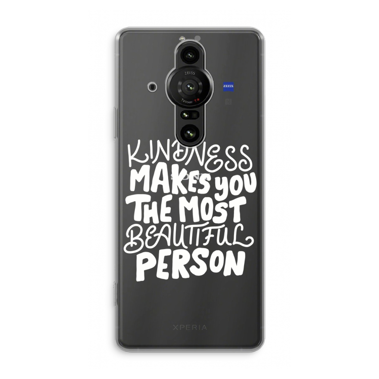 The prettiest: Sony Xperia Pro-I Transparant Hoesje