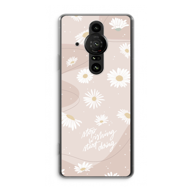 Daydreaming becomes reality: Sony Xperia Pro-I Transparant Hoesje