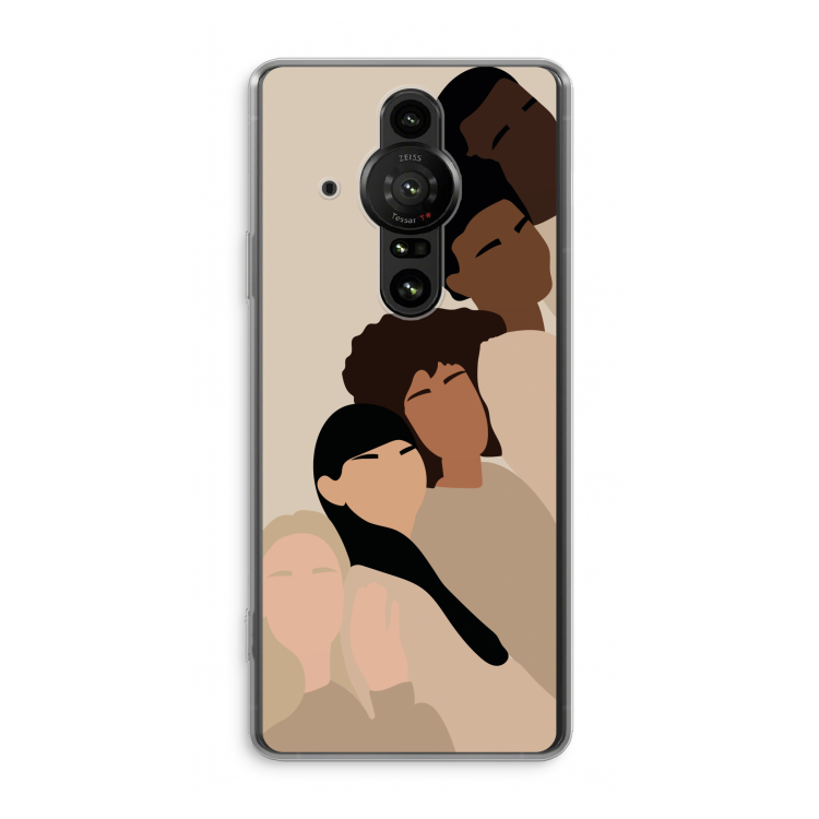 Sweet creatures: Sony Xperia Pro-I Transparant Hoesje