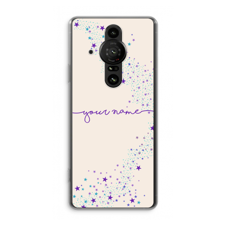 Sterren: Sony Xperia Pro-I Transparant Hoesje