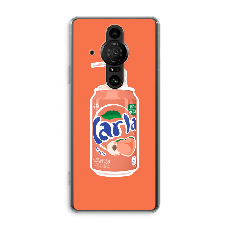 S(peach)less: Sony Xperia Pro-I Transparant Hoesje