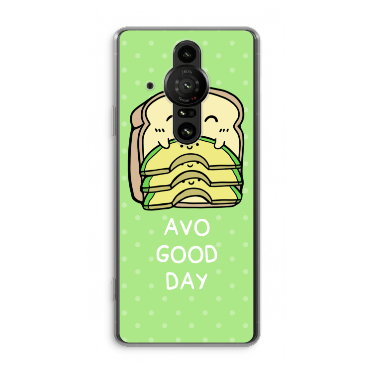 Avo Good Day: Sony Xperia Pro-I Transparant Hoesje